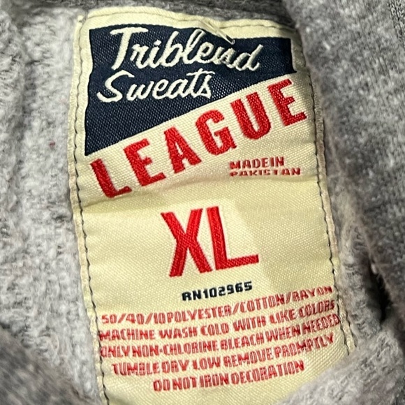 Scranton University NCAA College Gray Hoodie League Pullover Sweatshirt - Picture 4 of 4